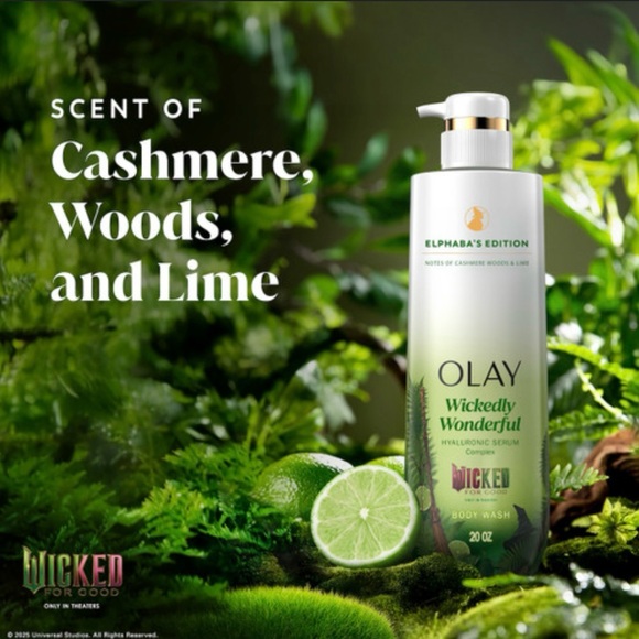 Olay X Wicked Serum Body Wash Elphaba and Glinda Editions Limited Edition Scents - Picture 2 of 10